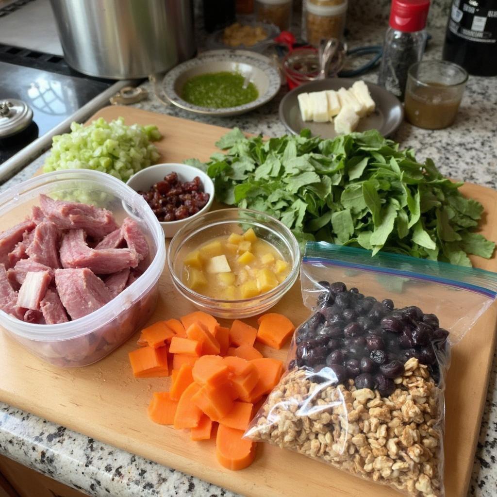 Preparing Meals for Car Camping