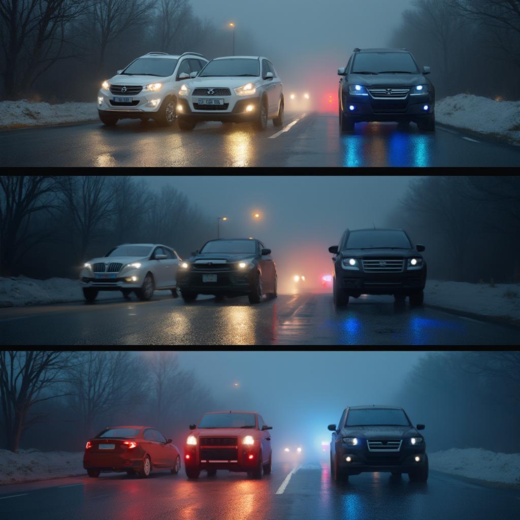 Car Colors and Visibility Comparison