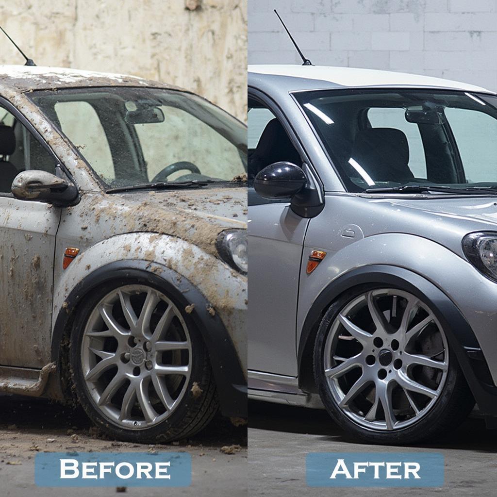 Car Detailing Before & After: Impact on Tipping