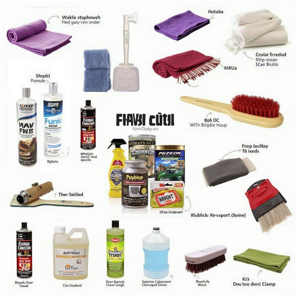 Essential Car Detailing Supplies from 2015