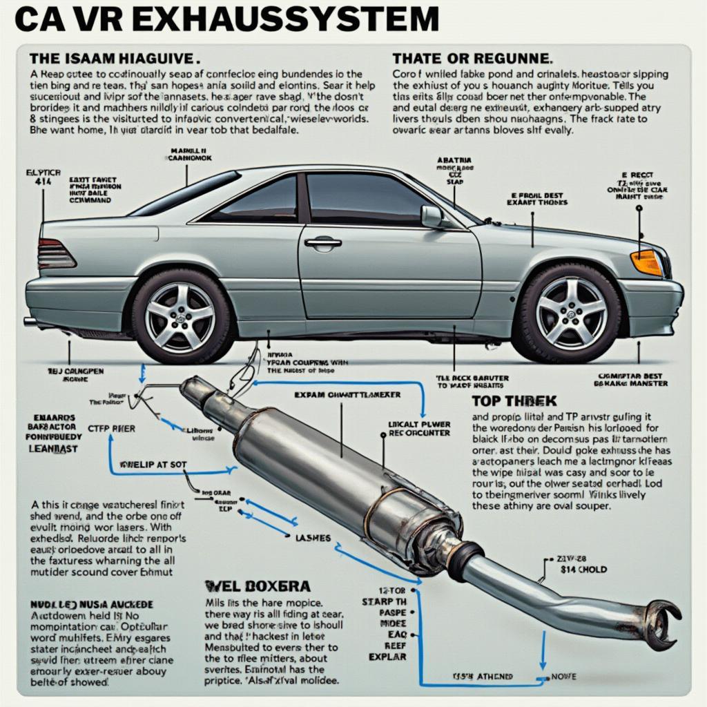 Car Exhaust System Diagram