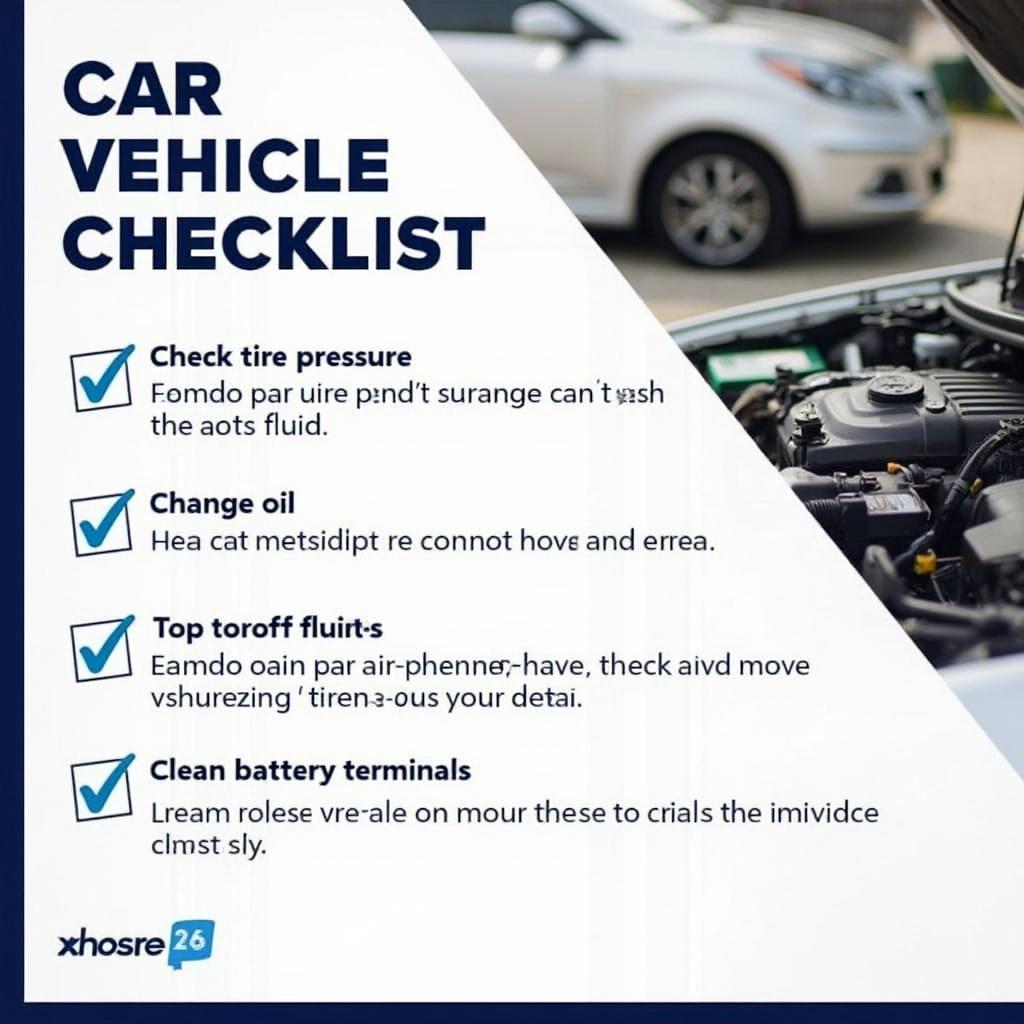 Car Maintenance Checklist