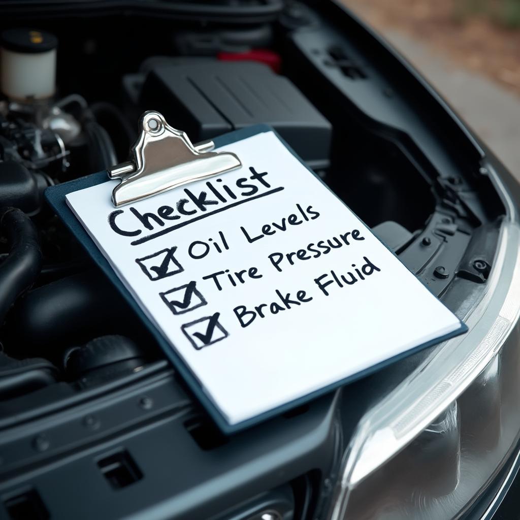 Car Maintenance Checklist