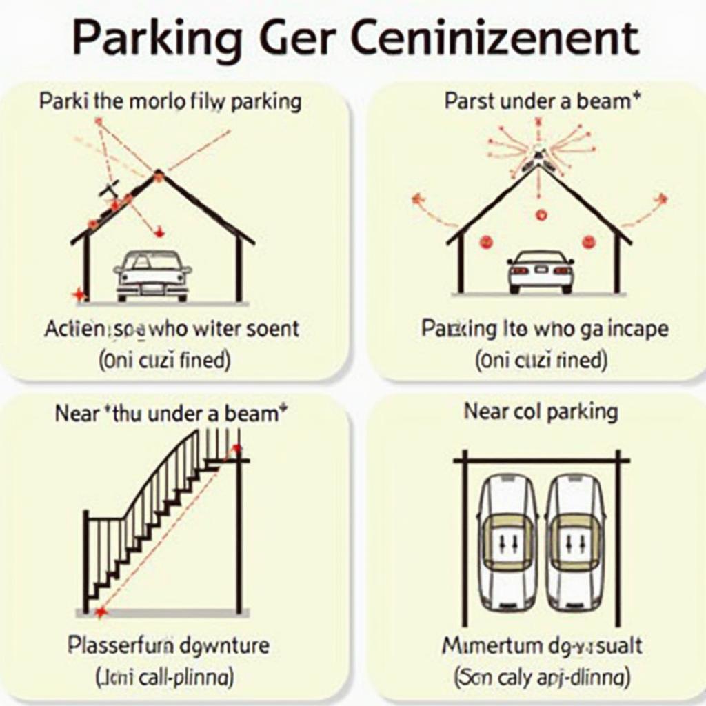 Avoid parking under beams or near staircases for positive vastu.