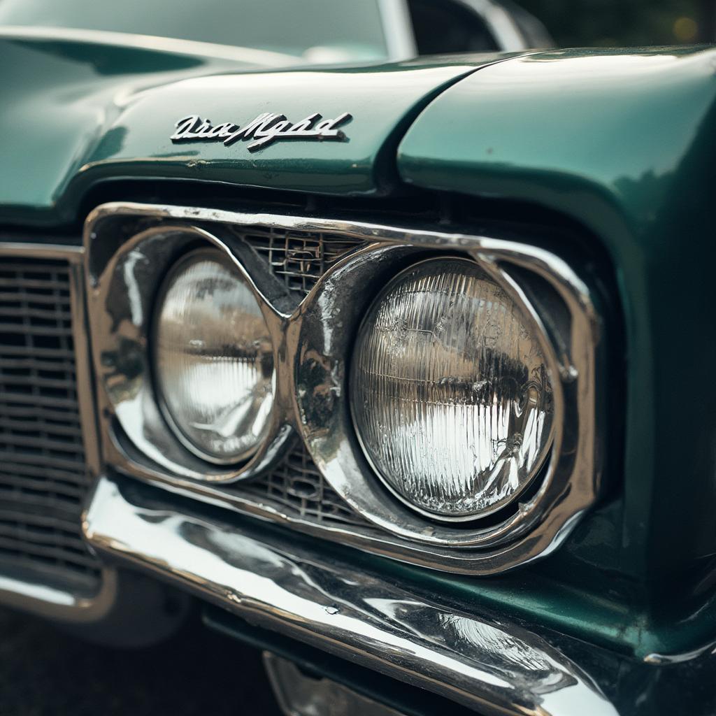 Car Photography Detail Shot - Headlights