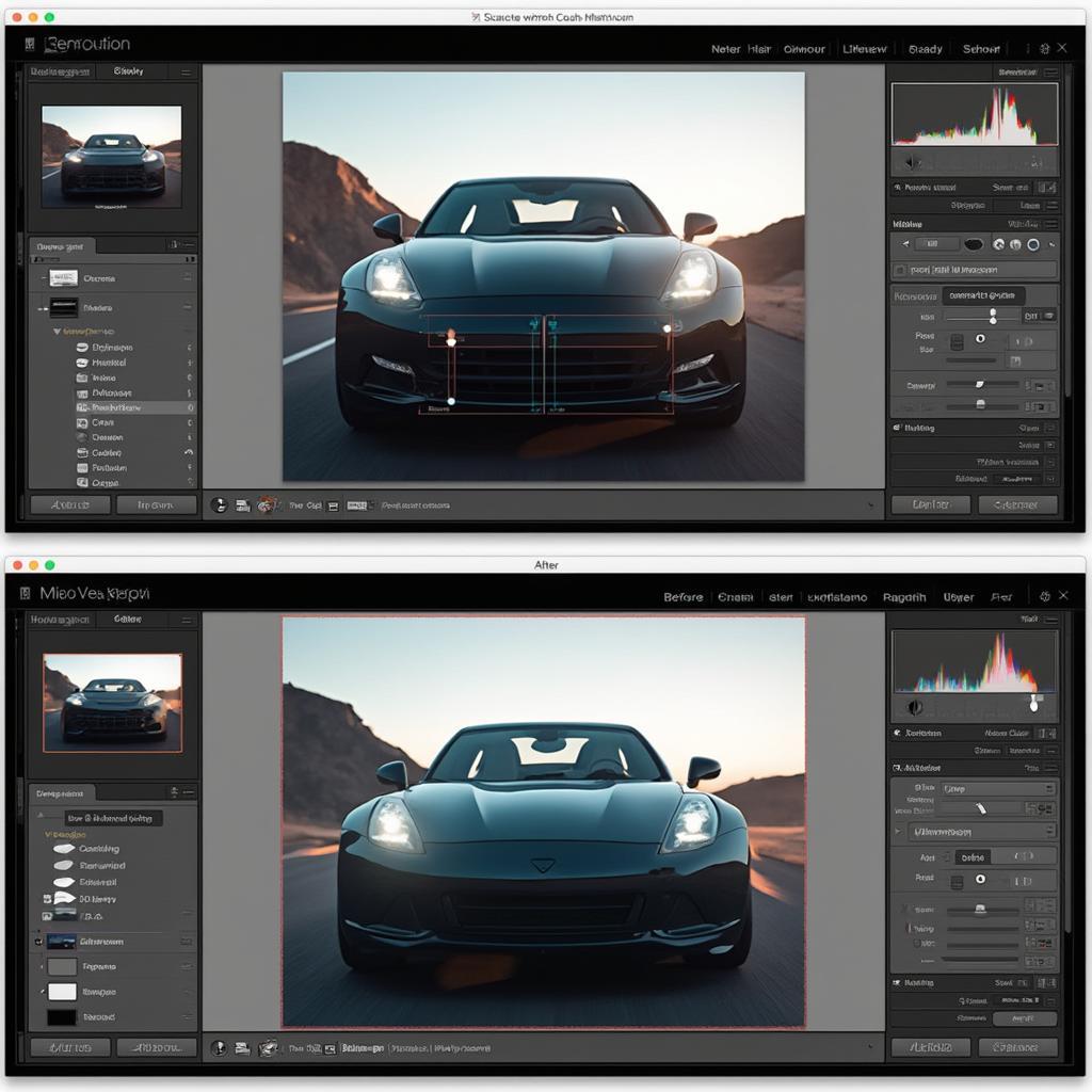 Car Photography Editing in Lightroom