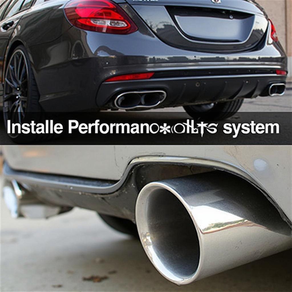 Car Tuning: Performance Exhaust Installation