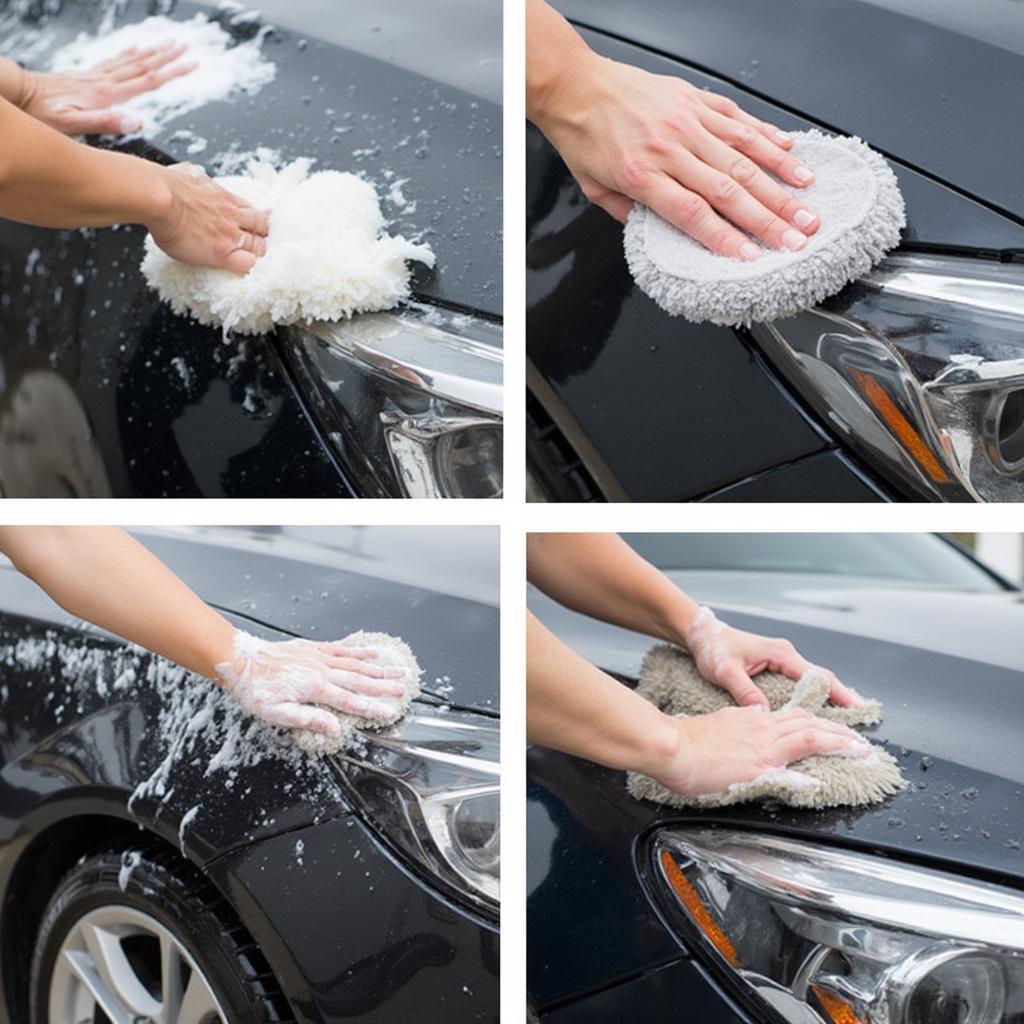 Car Wash and Waxing for a Shiny Finish