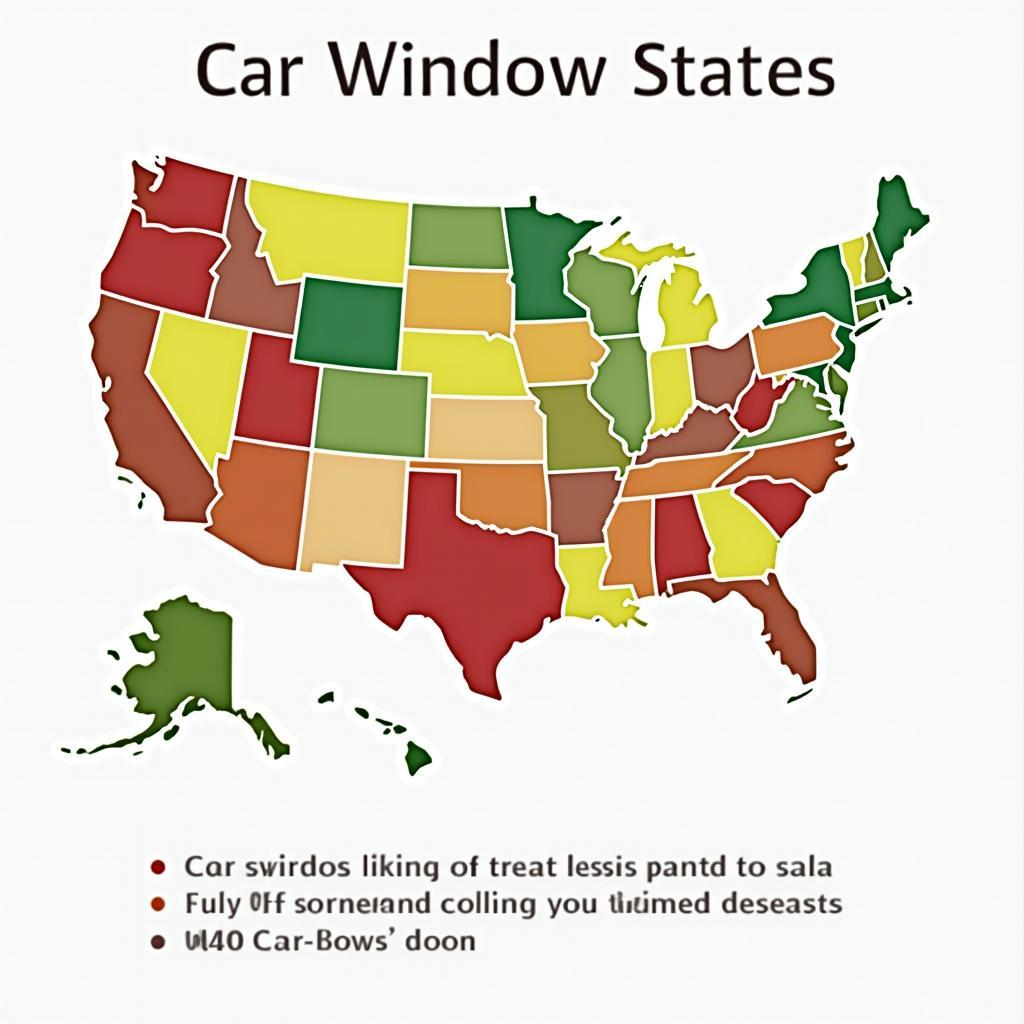 Car Window Tinting Legal Limits by State