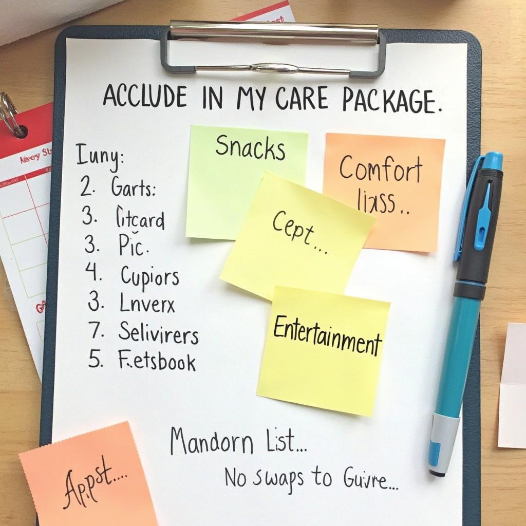 Care Package Planning Essentials