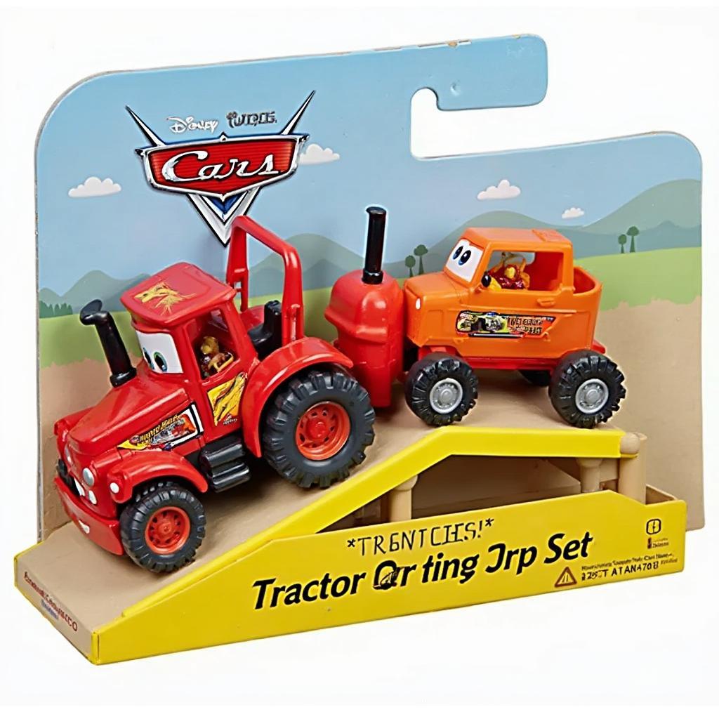 Basic Cars Tractor Tipping Diecast Set