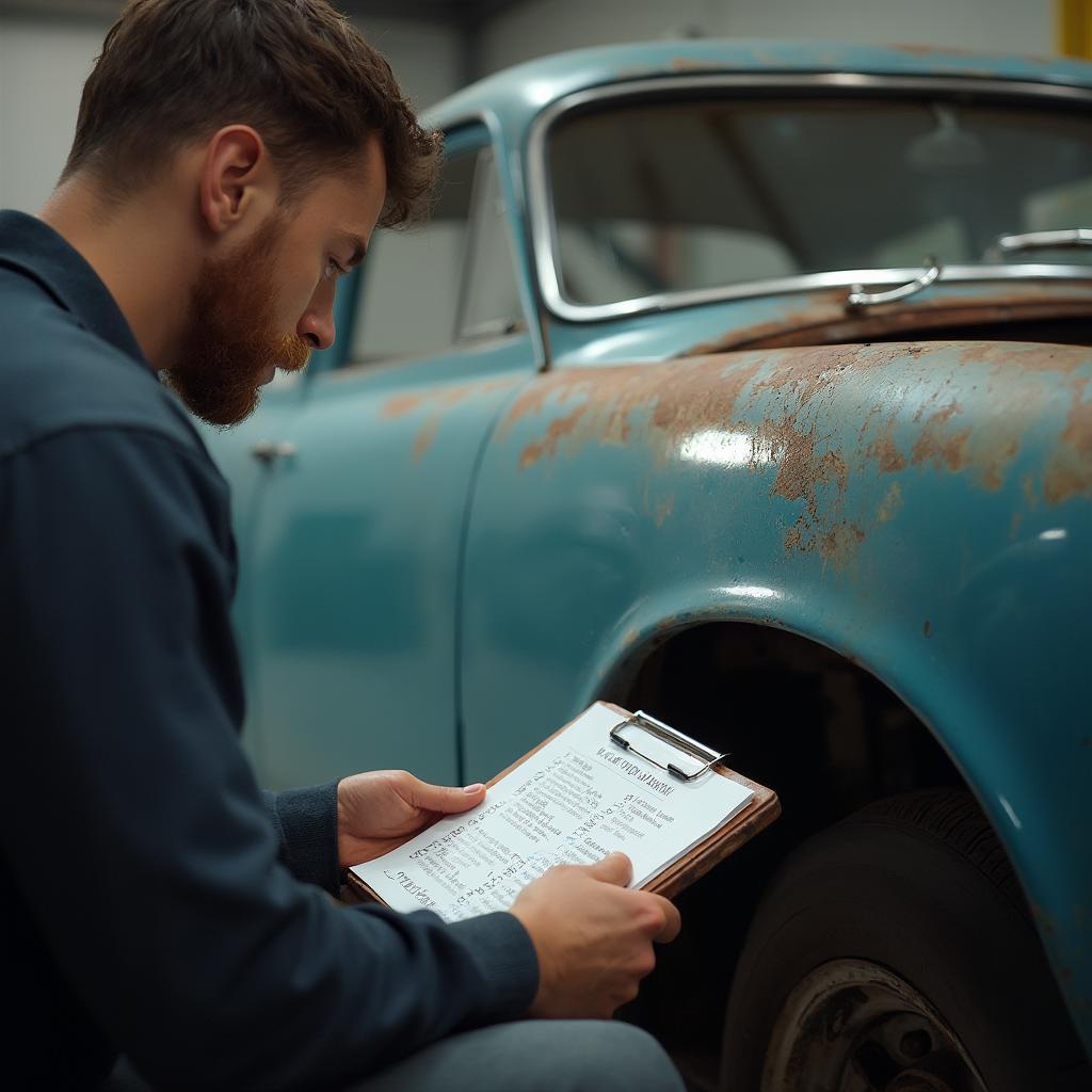 Classic Car Inspection Checklist