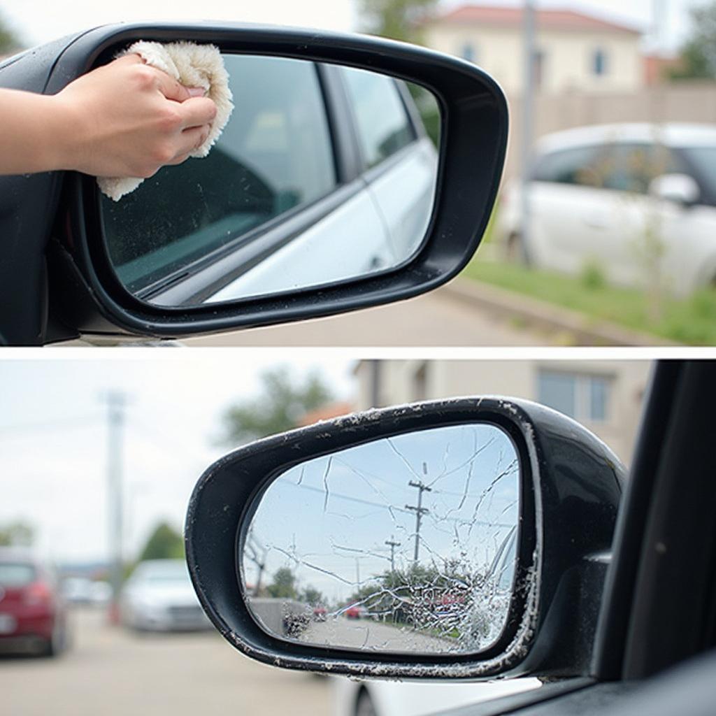 Maintaining Clean and Functional Car Side Mirrors for Optimal Visibility