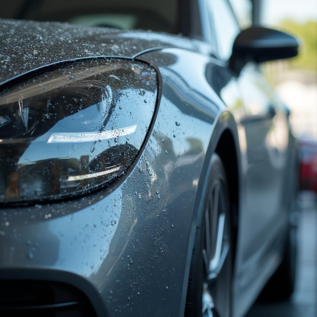 Clean and Shiny Car After Detailing