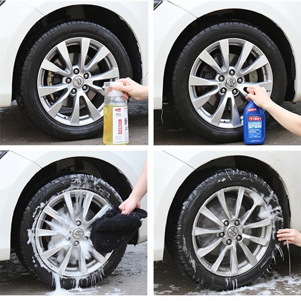 Properly Cleaning Car Wheels and Tires