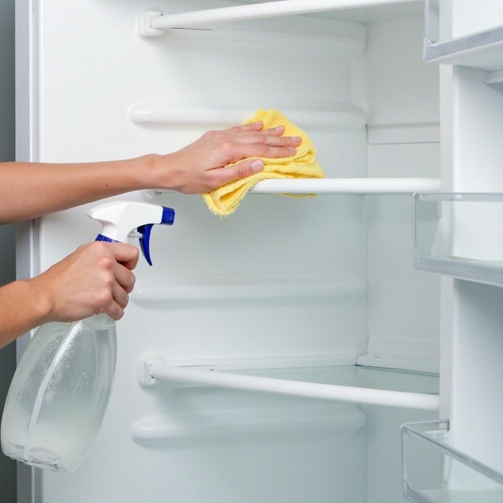 Cleaning Inside of Refrigerator