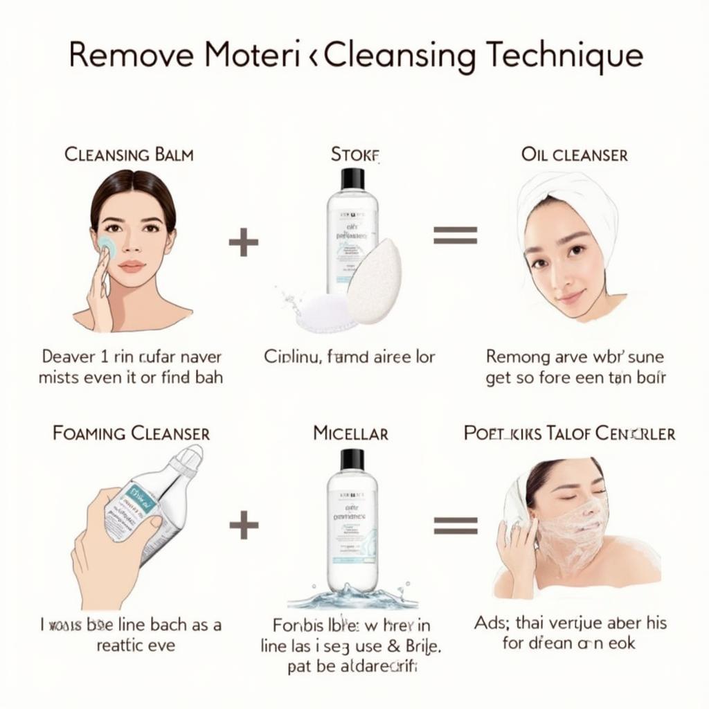 Cleansing Techniques and Products for Different Skin Types