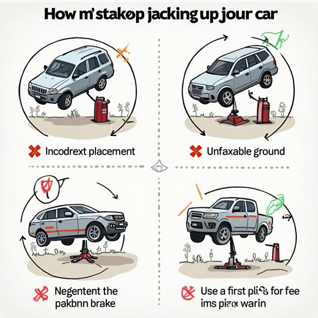 Common car jacking mistakes