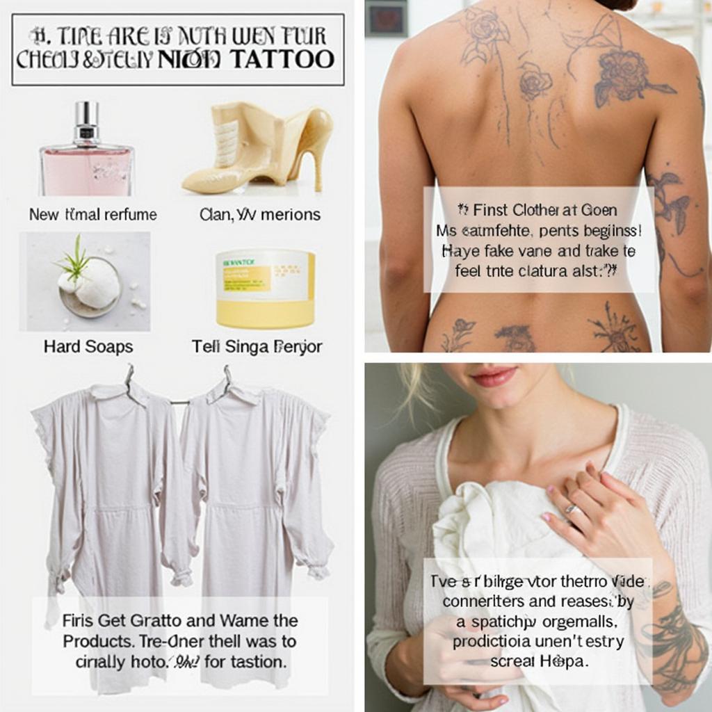 Common Tattoo Care Mistakes: Avoiding Harsh Products and Tight Clothing