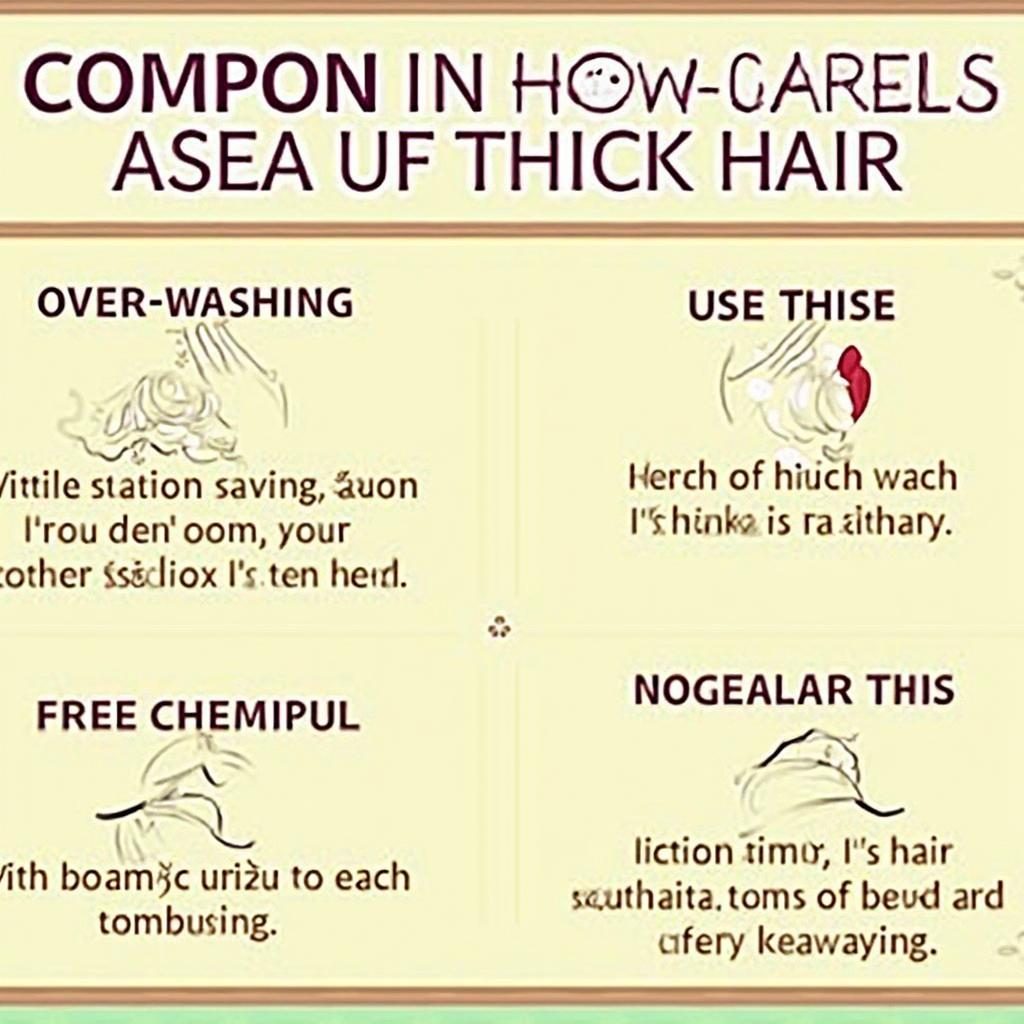 Common Mistakes in Thick Hair Care