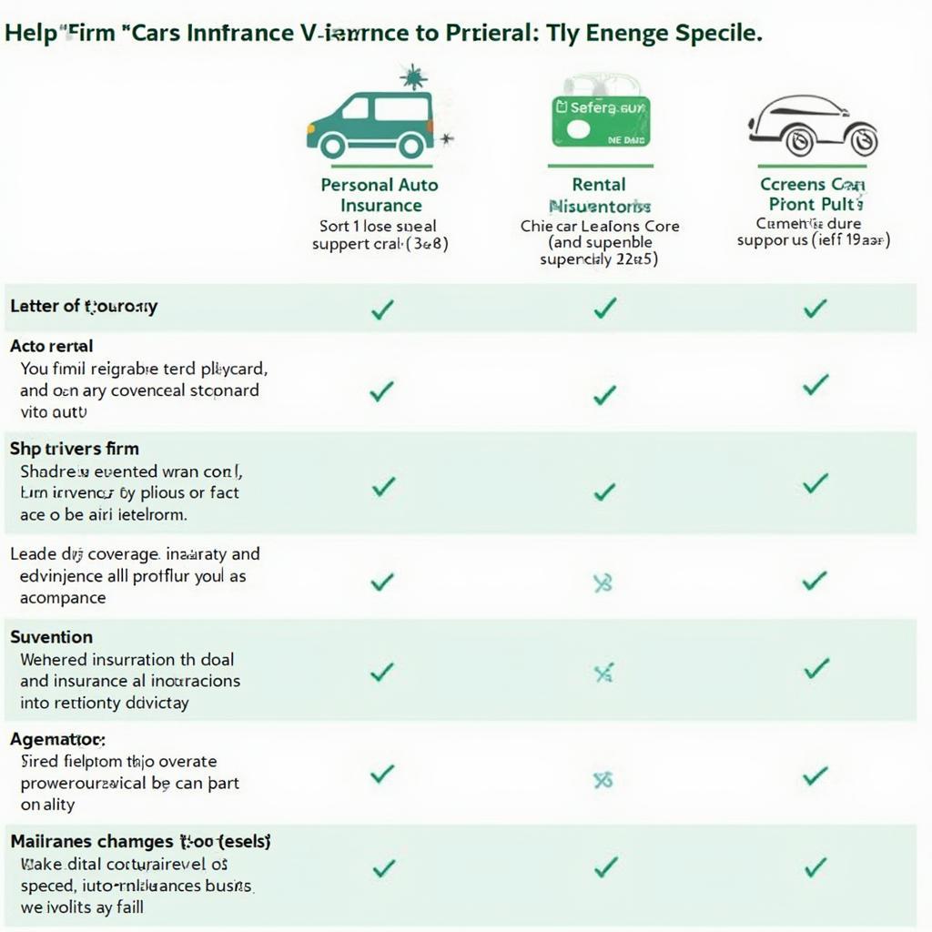 Comparing Different Car Rental Insurance Options