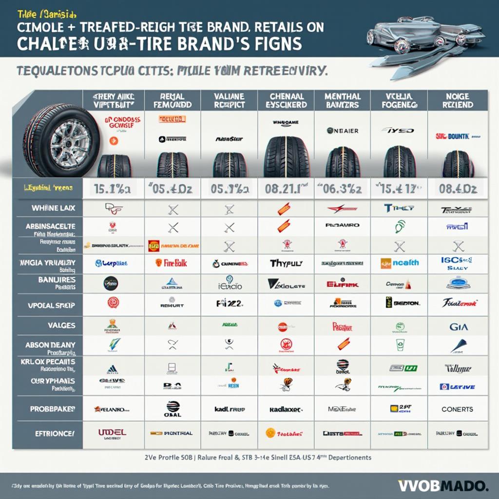 Comparing Car Tire Brands Based on Performance and Durability