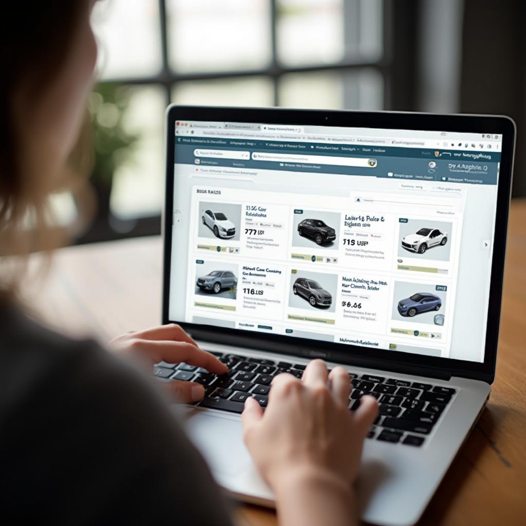 Comparing Used Cars Online