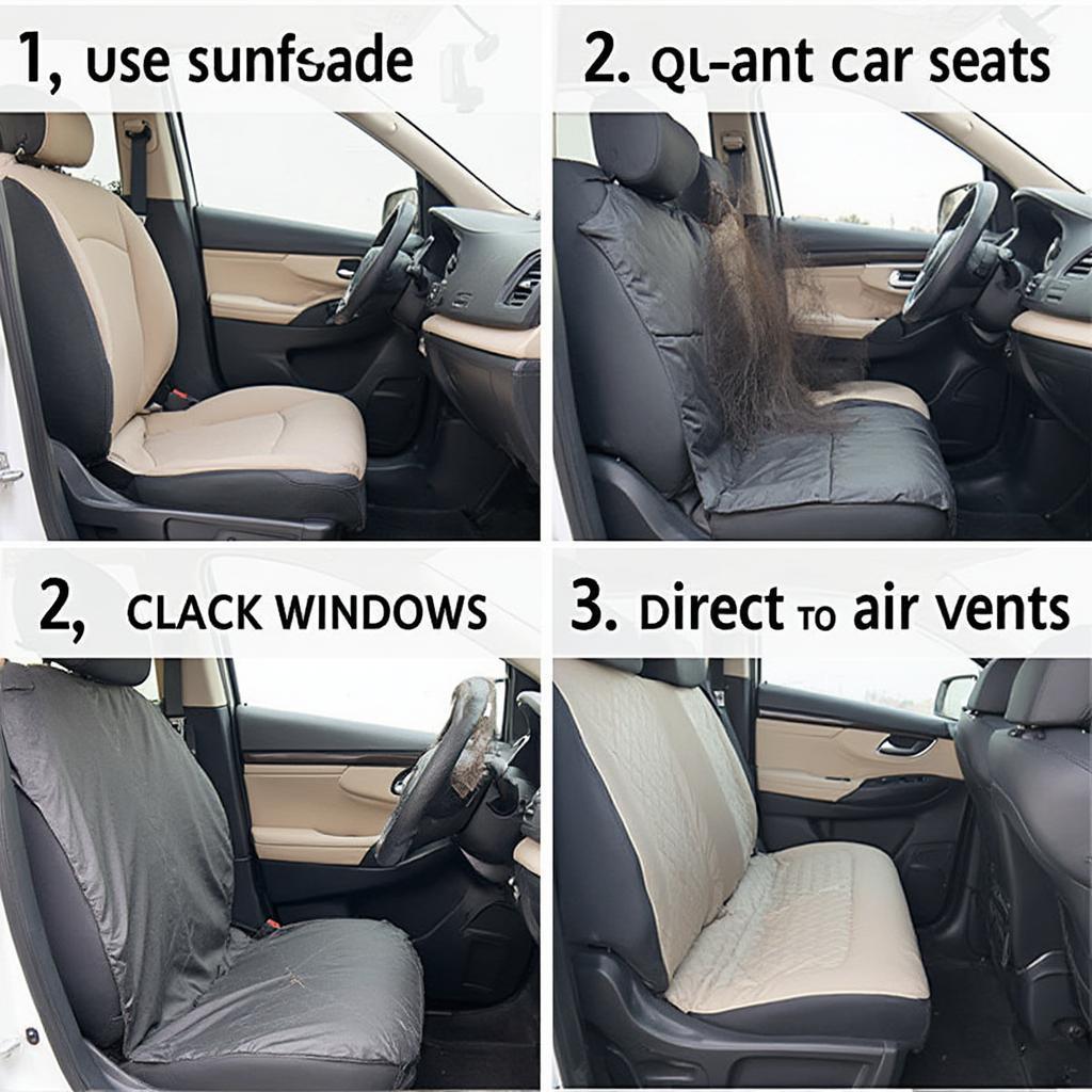 Cooling Down Hot Car Seats