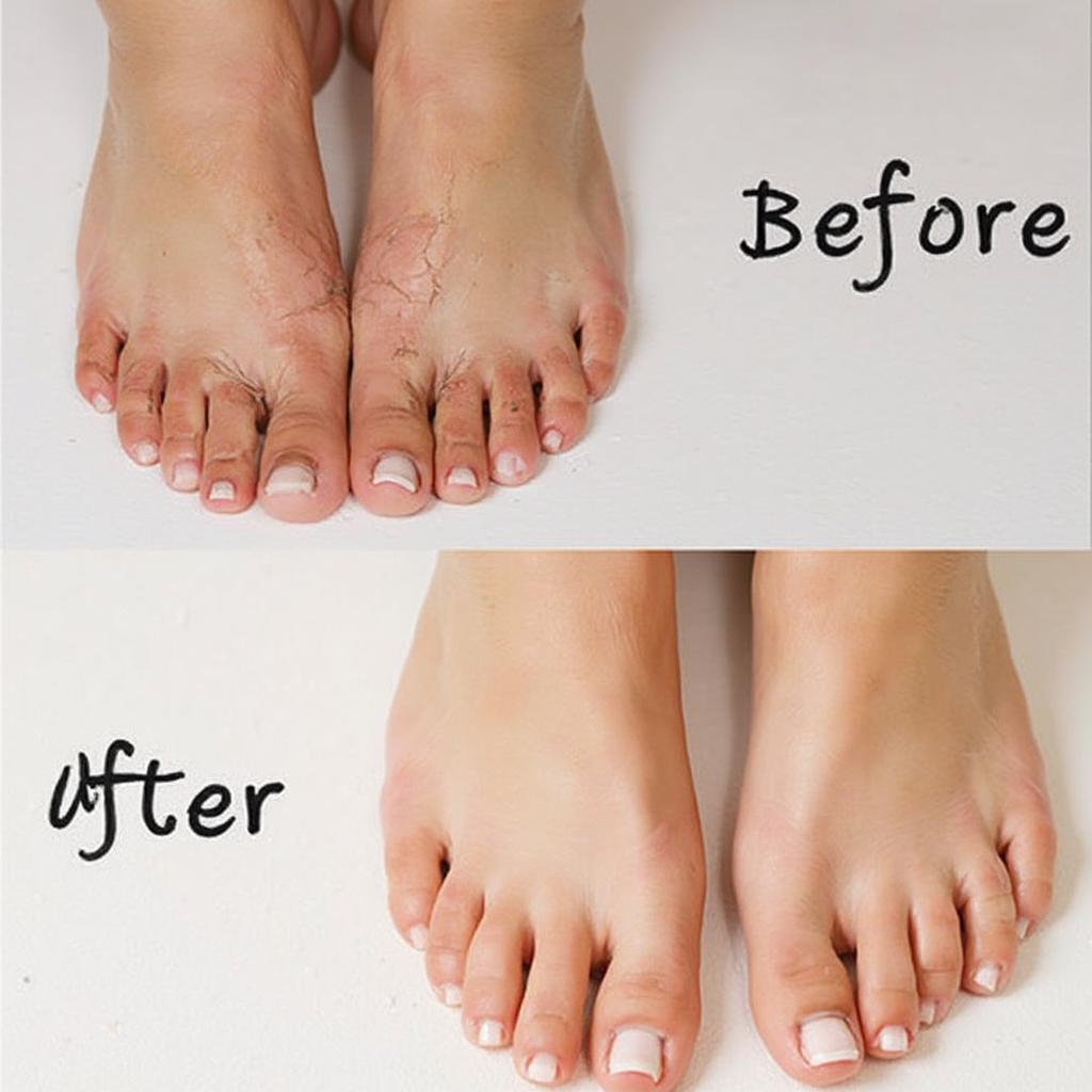 Treating cracked heels during summer