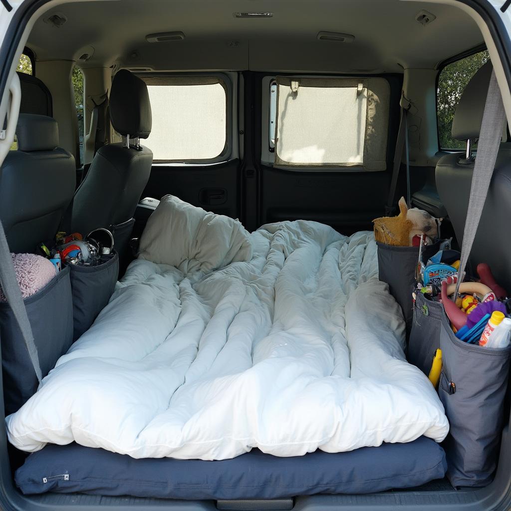 Creating a Comfortable Car Sleeping Space