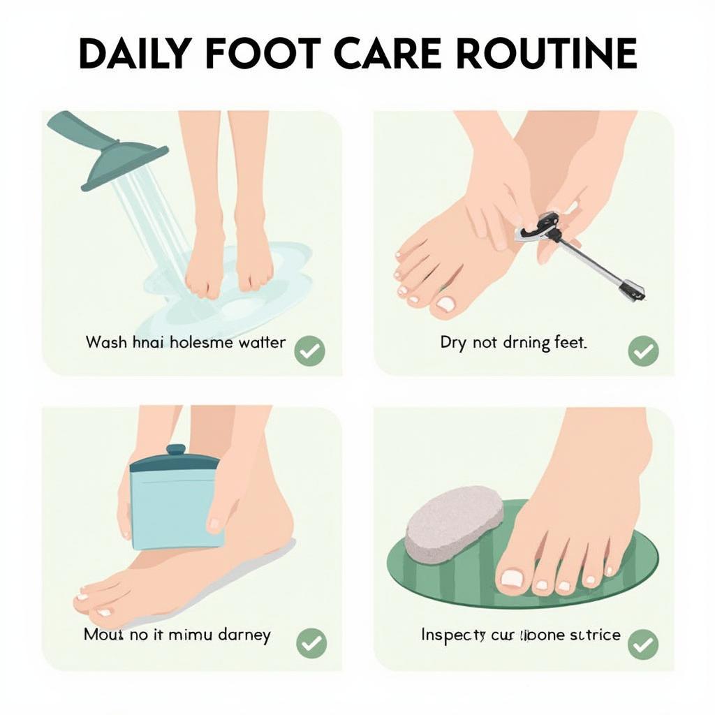 Daily Foot Care Routine