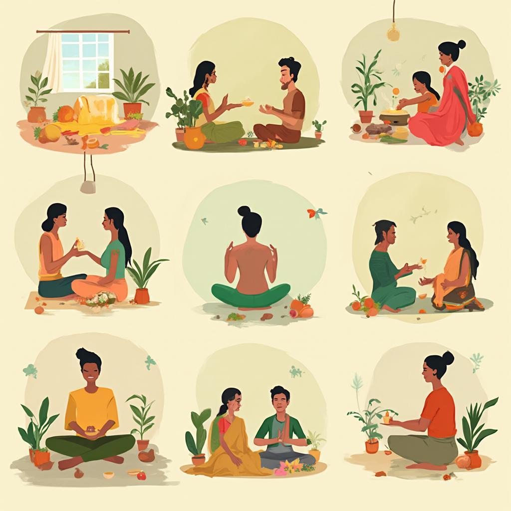 Daily health practices commonly followed in Indian households