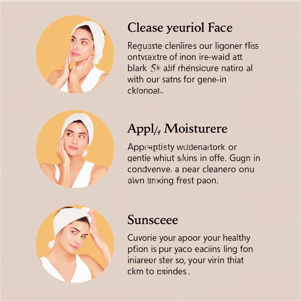 Daily Skin Care Routine Steps: Cleansing, Moisturizing, Sun Protection