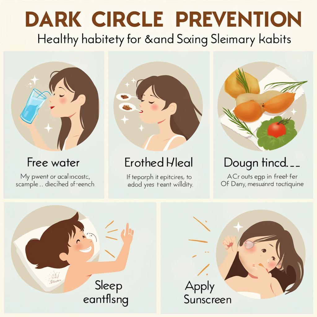 Dark Circle Prevention: Healthy Lifestyle