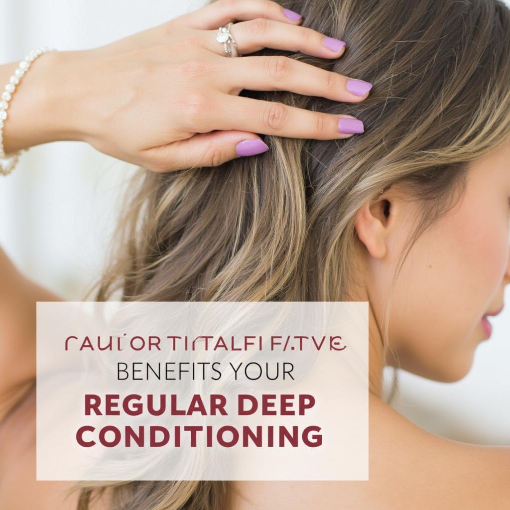 Applying a deep conditioning treatment