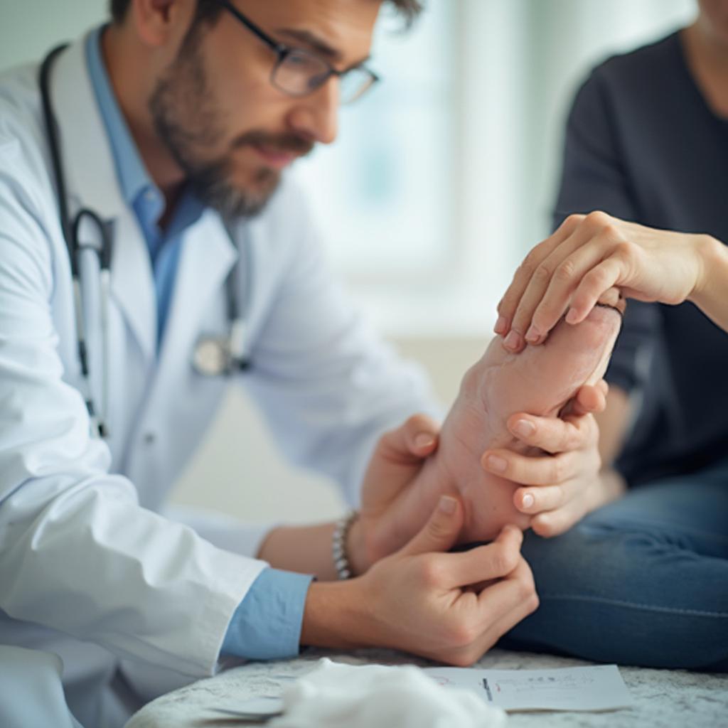 Diabetic Foot Care Examination