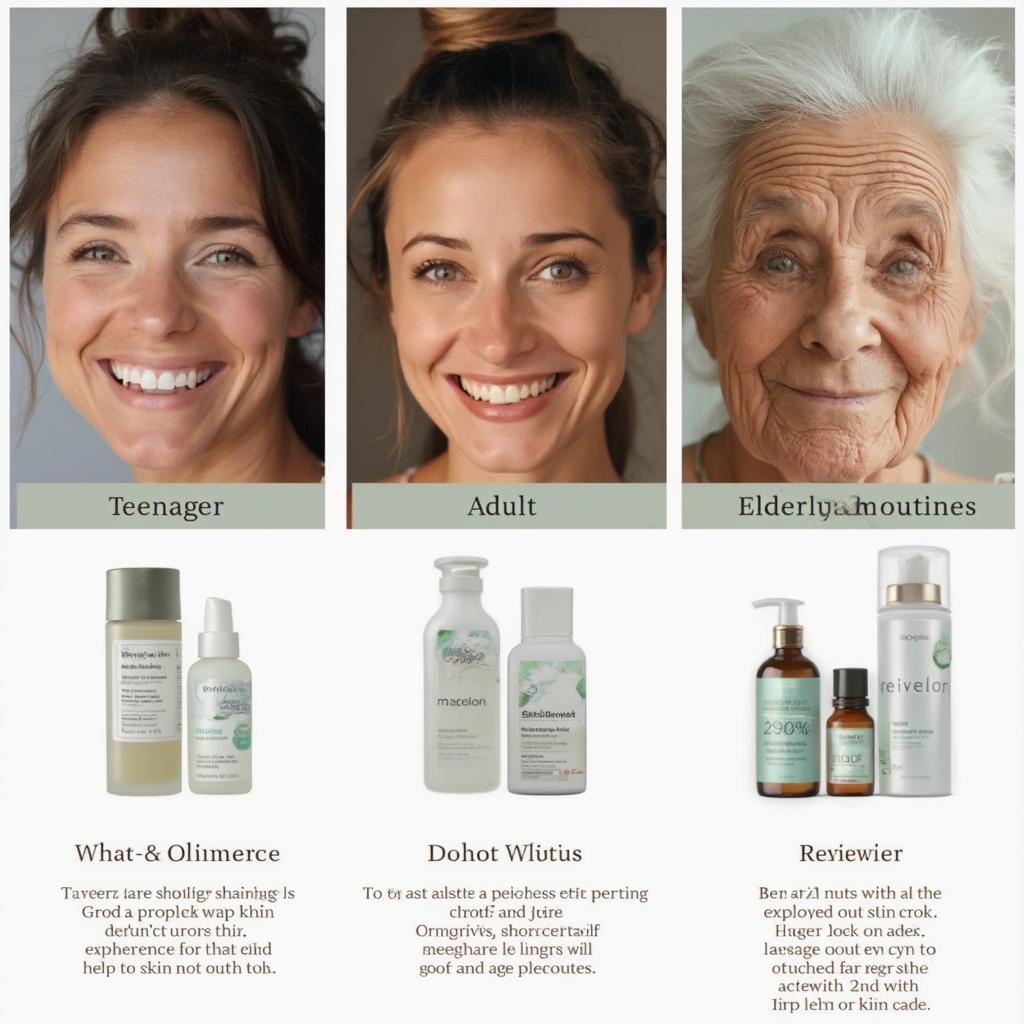 Different Age Skin Care