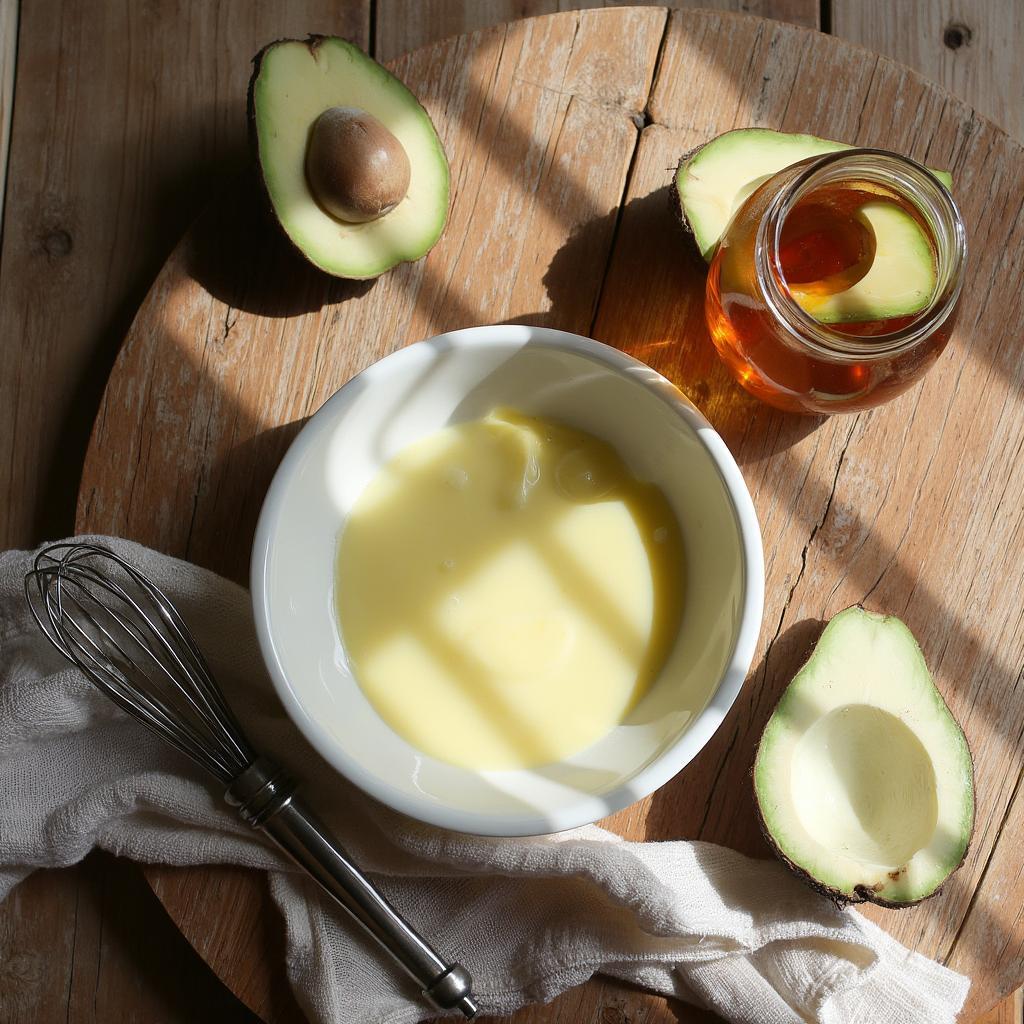 Ingredients for DIY Summer Hair Mask