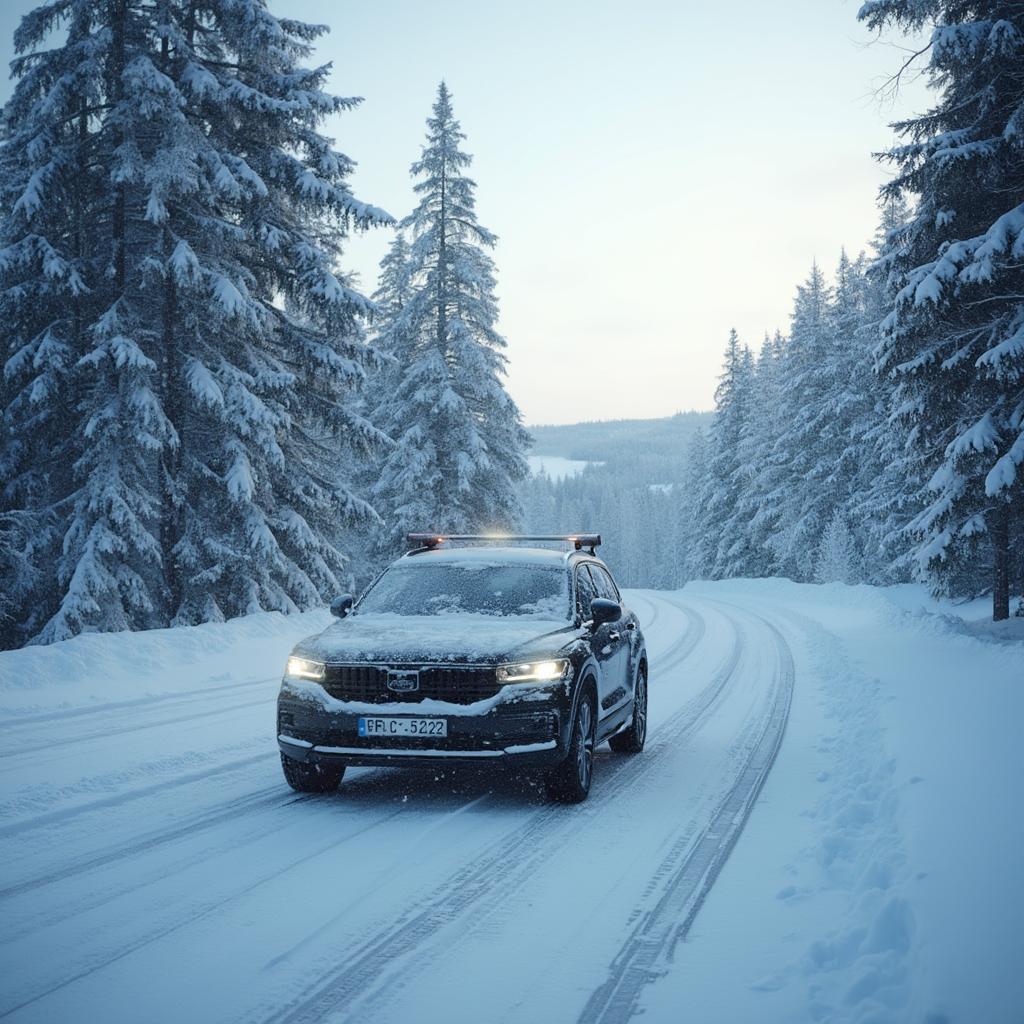 Tips for safe driving in Swedish winter conditions