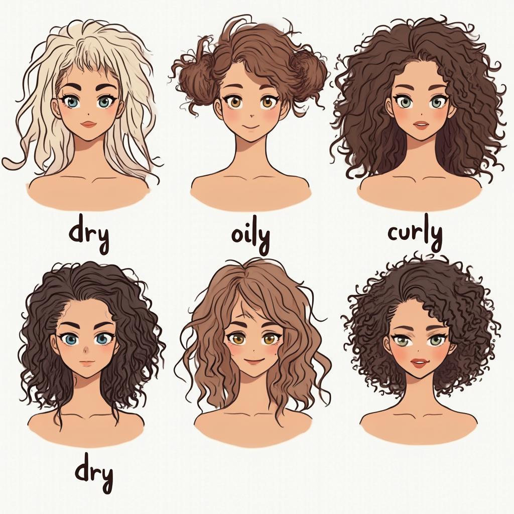 Identifying Different Hair Types