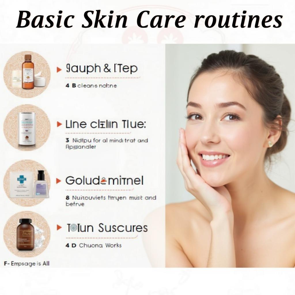 Effective Skin Care Routine Steps Photo