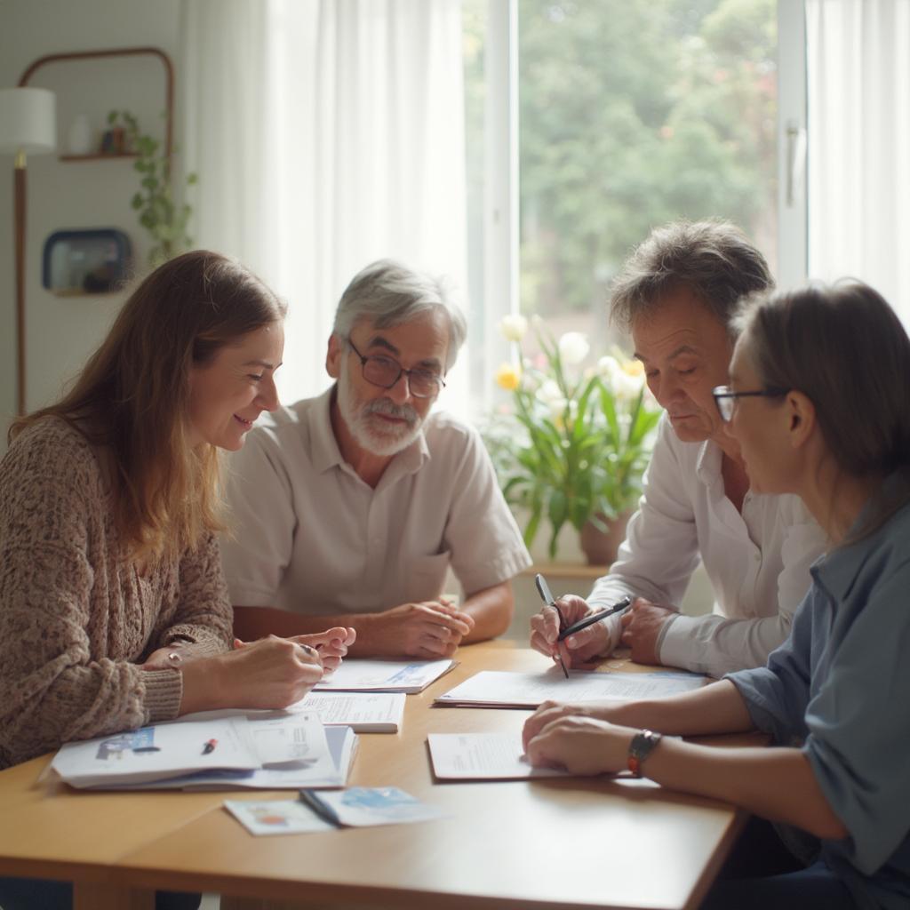 Family Meeting for Elderly Care Planning