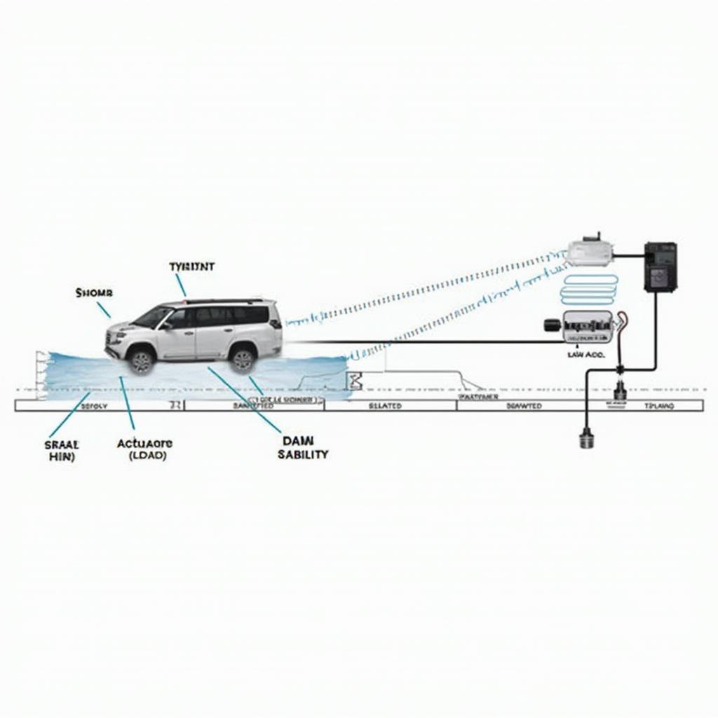 Electronic Stability Control System Diagram