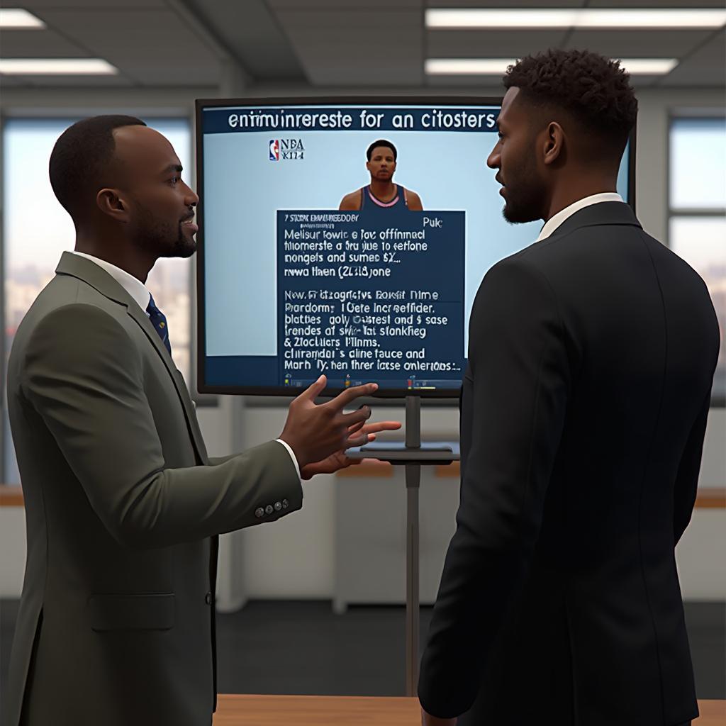 Signing an endorsement deal in NBA 2K14