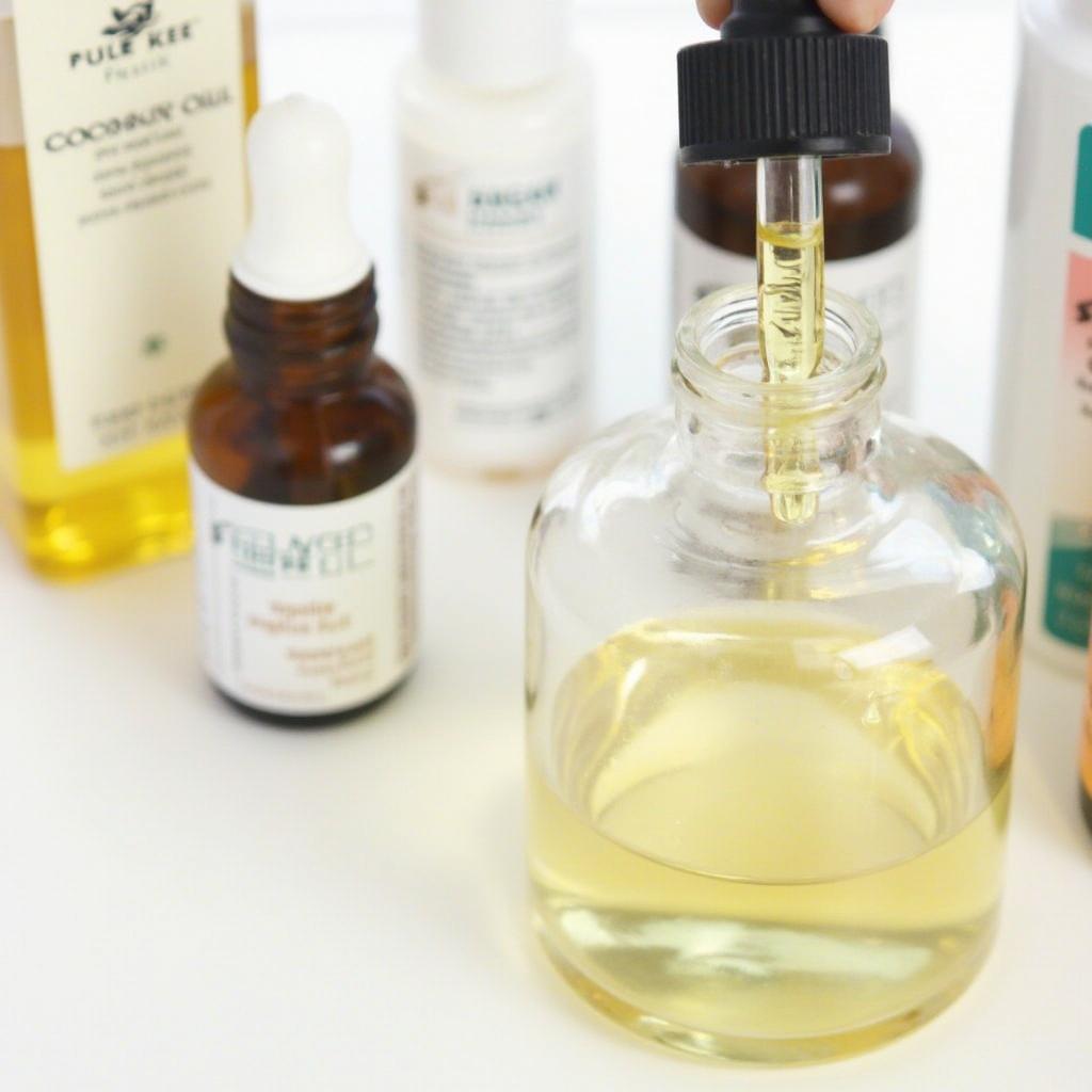 Diluting Essential Oils with Carrier Oil for Hair Care