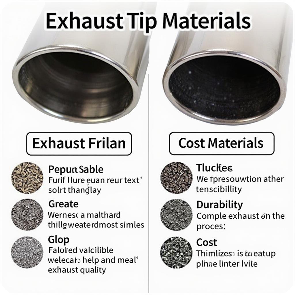 Exhaust Tip Materials Comparison: Stainless Steel, Titanium, Chrome