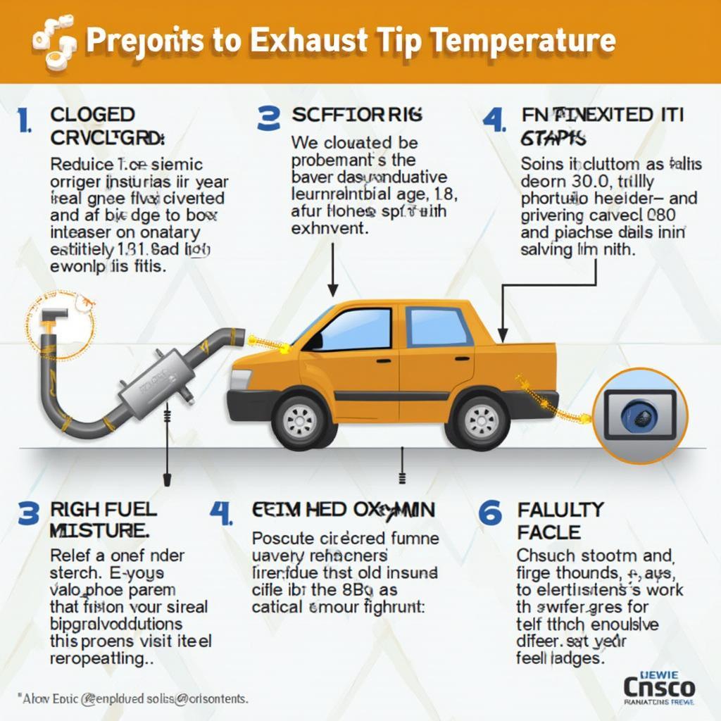 Common Problems Associated with Abnormal Exhaust Tip Temperatures