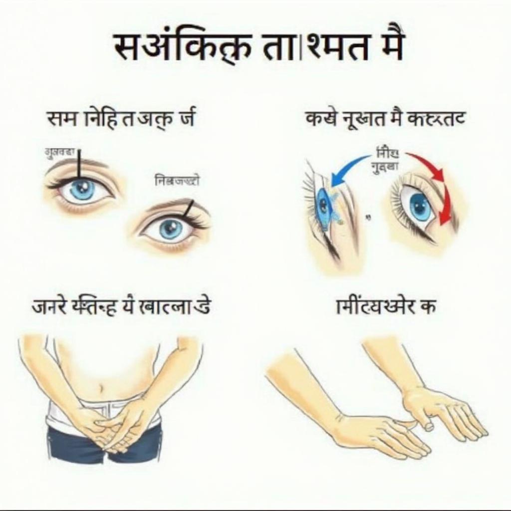 Eye Care Exercises in Hindi