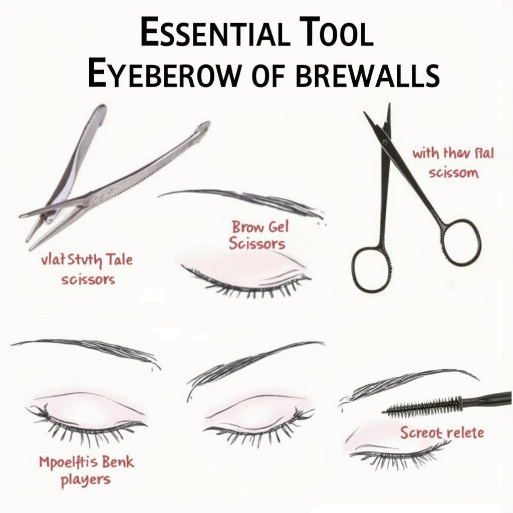 Eyebrow Maintenance Tools