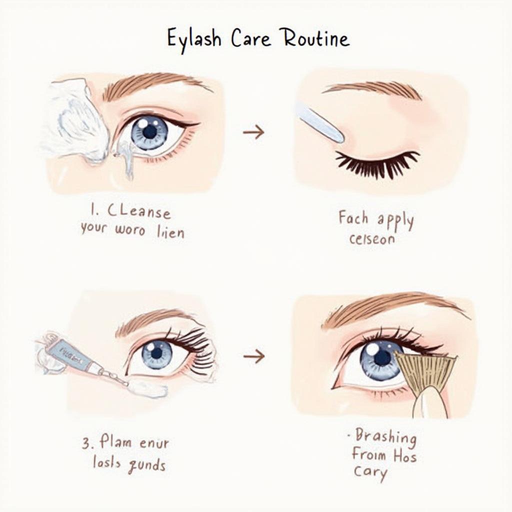 Daily Eyelash Care Routine